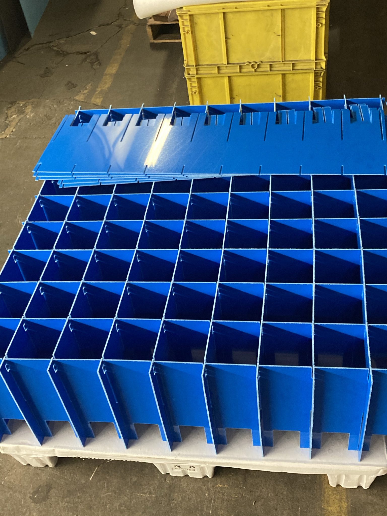 Barber Packaging corrugated plastic inserts