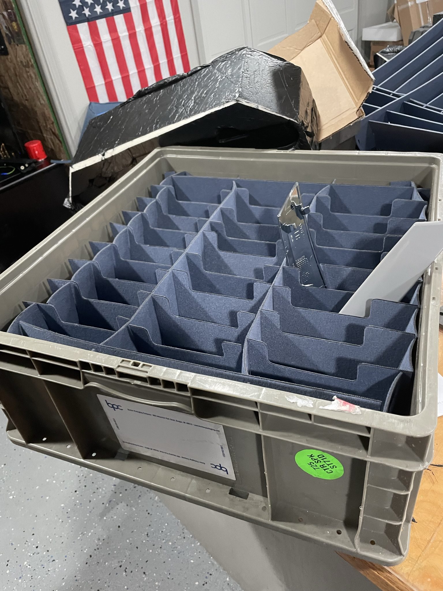 Barber Packaging plastic hand tote example one
